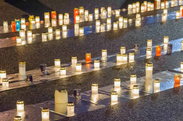 В Риге помянули расстрелянных в 1941 году евреев
