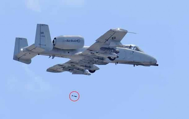 Американський штурмовик випадково скинув на Флориду навчальні бомби