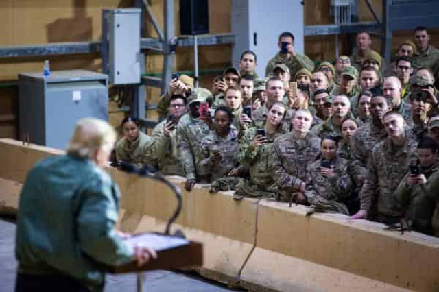 Trump Calls for Keeping Troops in Iraq to Watch Iran, Possibly Upending ISIS Fight