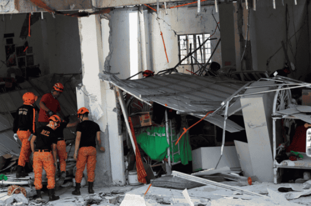 Сильное землетрясение произошло на Филиппинах