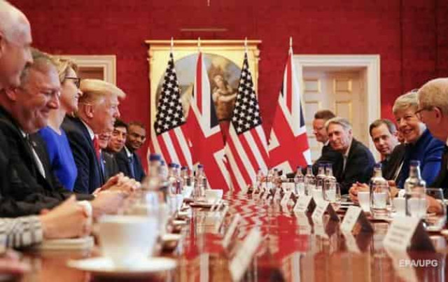 У Лондоні проходять переговори Трампа з Мей