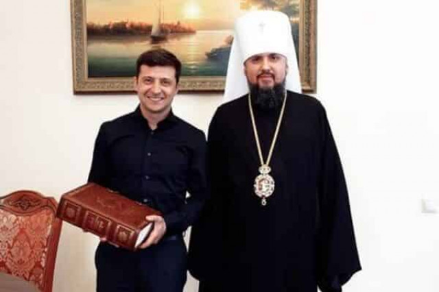 Епифаний поведал свое истинное отношение к президенту Украины