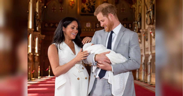 Принц Гаррі і Меган Маркл похрестили сина