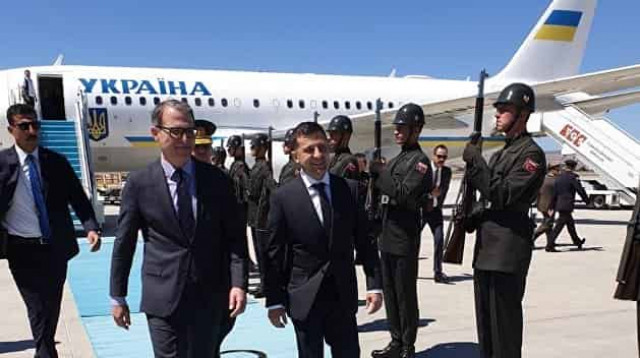 В Турции началась встреча Зеленского с Эрдоганом (Видео)