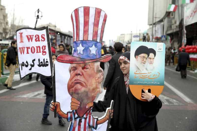 The Latest: Russian lawmaker says Iran is responding to US