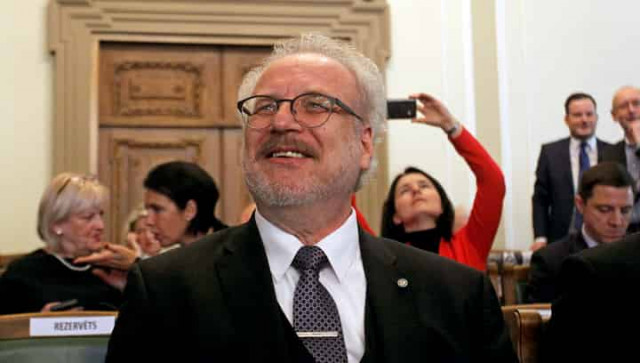 На інавгурації нового президента Латвії стався казус