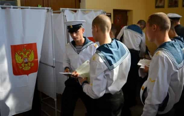 Украина выразила протест из-за «выборов» российского президента в Крыму