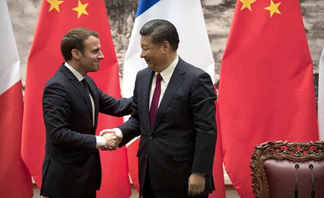 На что нацелен визит Эммануэля Макрона в Китай