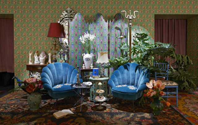 Gucci открыли первый бутик мебели и дизайна в Милане