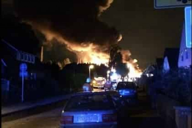 На немецком химзаводе произошел мощный взрыв газа (Bild)