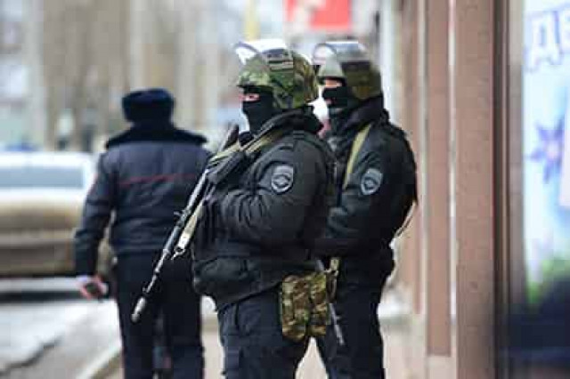 Трое террористов-смертников взорвались у здания полиции в Ставрополье