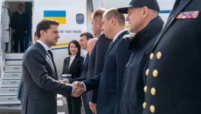 Zelensky arrives in Odesa