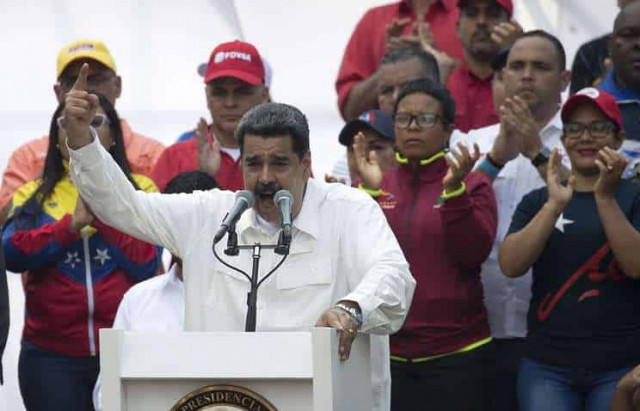Maduro calls on supporters to offer active resistance to opposition protests
