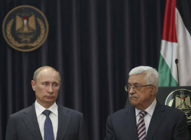 Palestinian president hopes to meet with Putin in June
