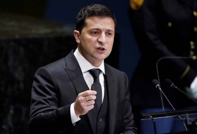 Зеленський звернувся до мітингарів на Покрову