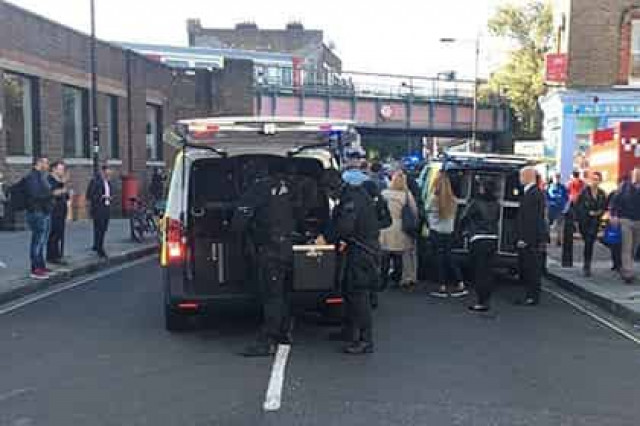 В лондонском метро прогремел взрыв