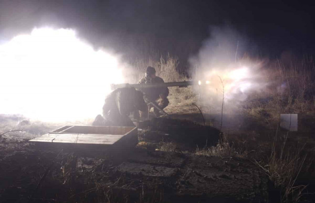 Russian-led forces violate ceasefire in Donbas 12 times on Thursday
