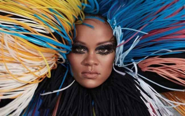 Рианна в роскошной фотосессии для американского глянца (фото)