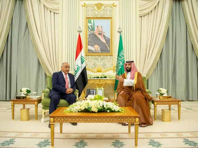 Iraqi PM Abdul Mahdi met Saudi crown prince in Riyadh