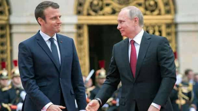 Макрон будет уговаривать Путина на диалог с Украиной - СМИ
