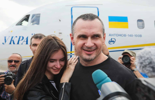 Sentsov says he will never recognize Crimea, Donbas as part of Russia
