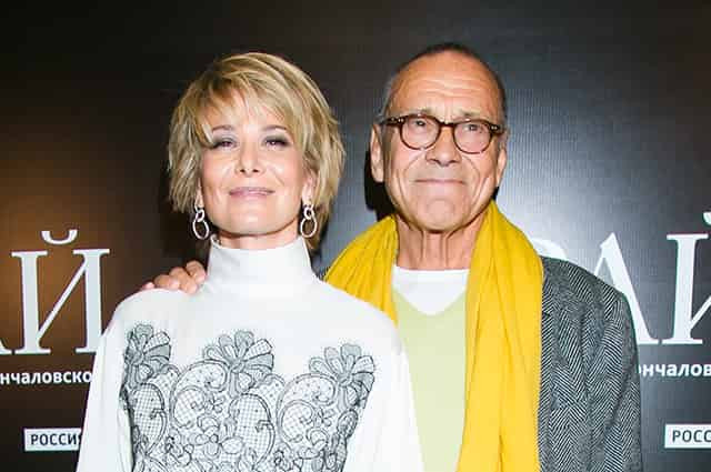 Юлия Высоцкая и Андрей Кончаловский обвенчались после 20 лет брака
