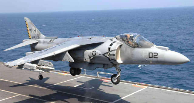 В США разбился самолет морской пехоты