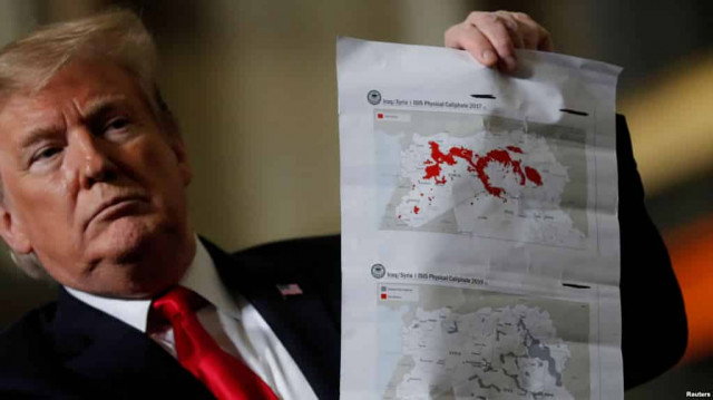 Trump's Numerous Declarations of Victory Over IS