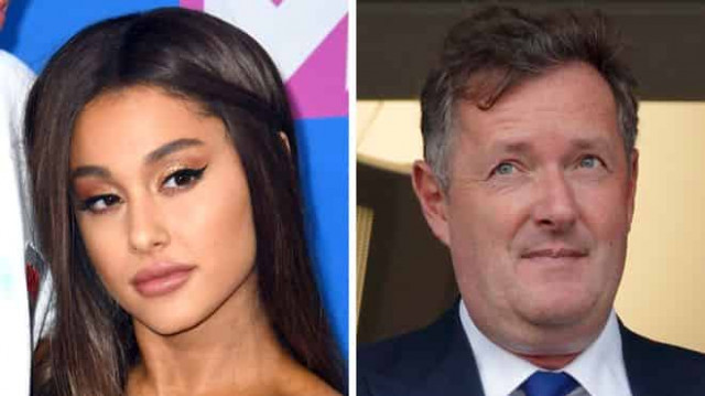 Ariana Grande hits out at Piers Morgan over Little Mix nude row