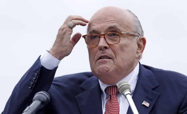 Trump, others agitated by Giuliani’s performance
