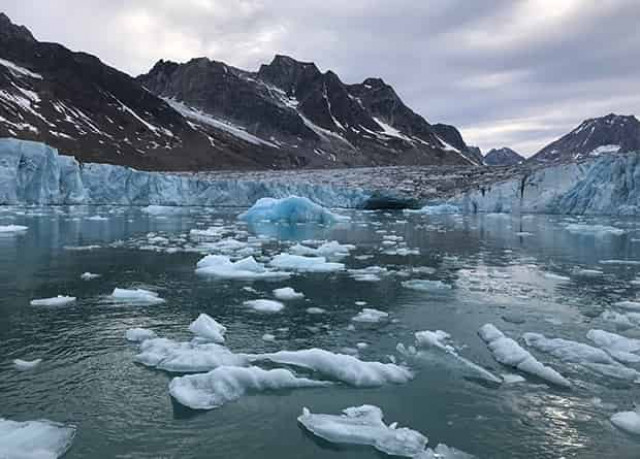 Таяние льдов Гренландии ускорилось в шесть раз 