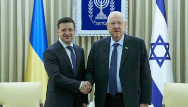 Presidents of Ukraine and Israel discuss bilateral relations between two countries