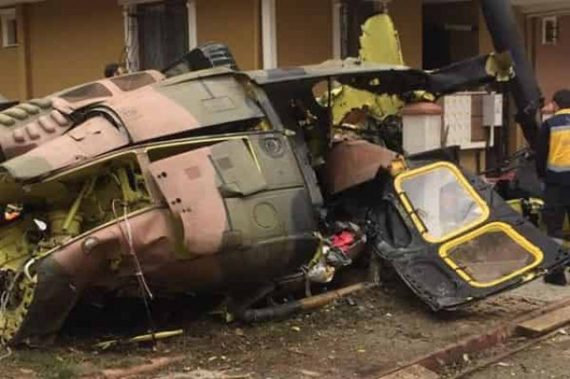 В Стамбуле разбился военный вертолёт: четверо погибших
