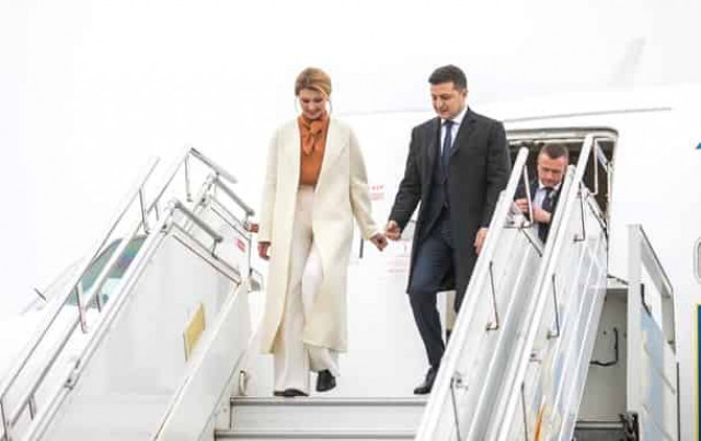 Зеленский начал визит в Литву