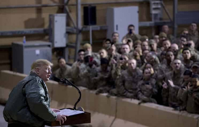 Russian senator says Trump double-dealing on Syria exit with plans to keep US base in Iraq

