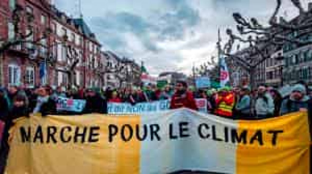 Brussels climate march draws 70,000 protesters