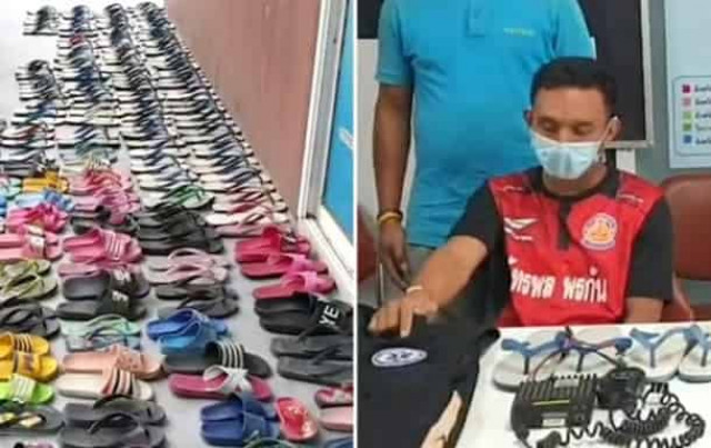 Мужчина похищал шлепанцы, чтобы заняться с ними сексом