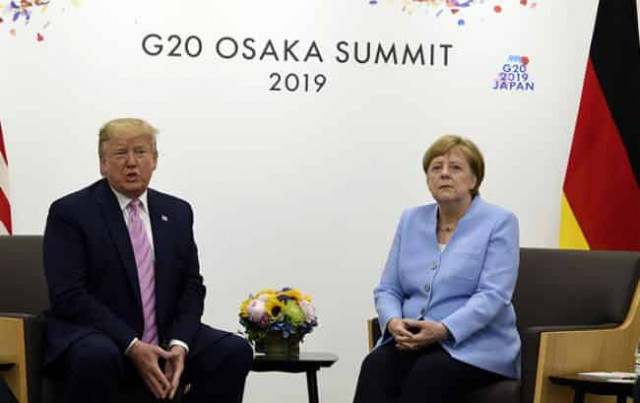 Трамп и Меркель обсудили поддержку Украины