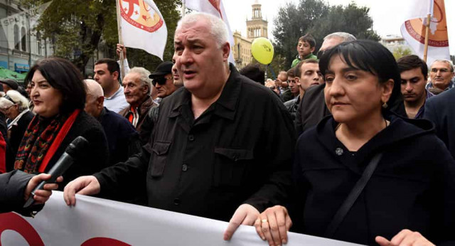 У Грузії анонсували масштабну акцію протесту