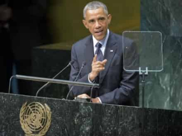 Обама: мы продолжаем давление на Россию
