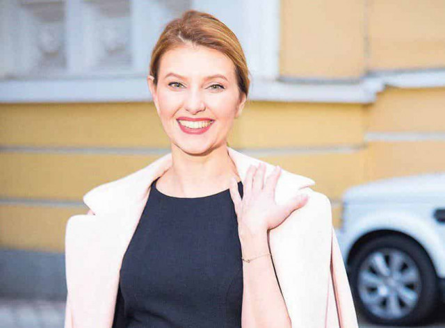 Елена Зеленская привлекла к себе внимание в столице Эстонии