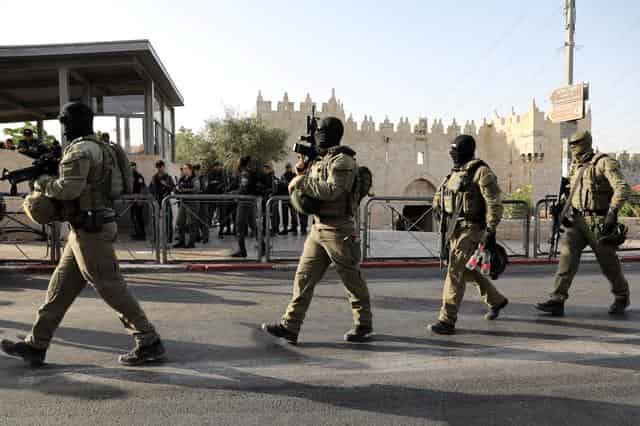 Palestinian stabs Israelis, shot dead by police: spokesman