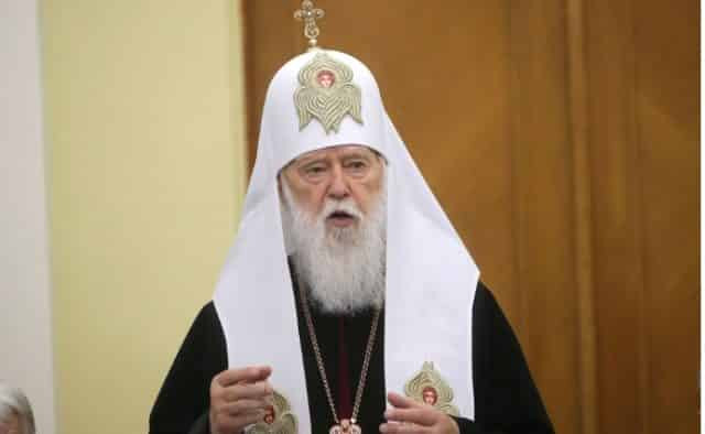 Філарет попросив Зеленського захистити УПЦ КП «від рейдерства ПЦУ»