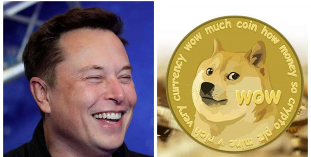 Twitter изменил логотип на символ Dogecoin
