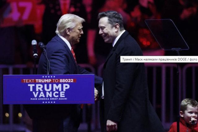 Сварка Трампа і Маска спровокувала переполох серед працівників DOGE, - ABC News
