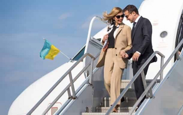 Зеленский начал визит в Великобританию