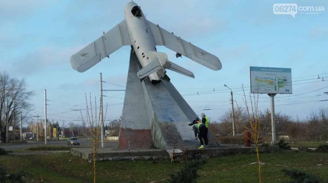 Оккупанты взорвали самолет-символ Бахмута