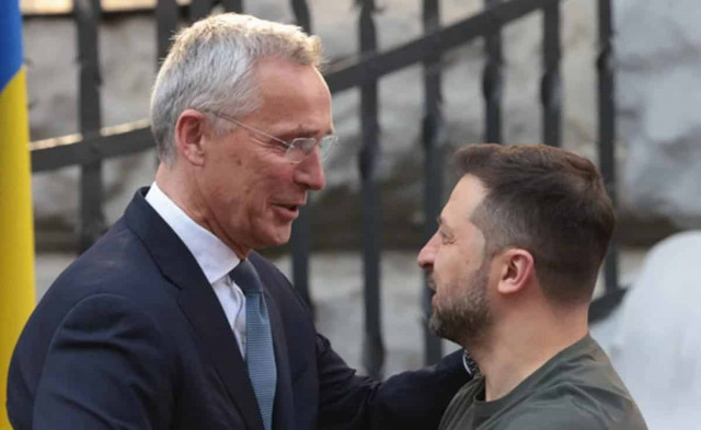 Зеленський прибув до штаб-квартири НАТО у Брюсселі
