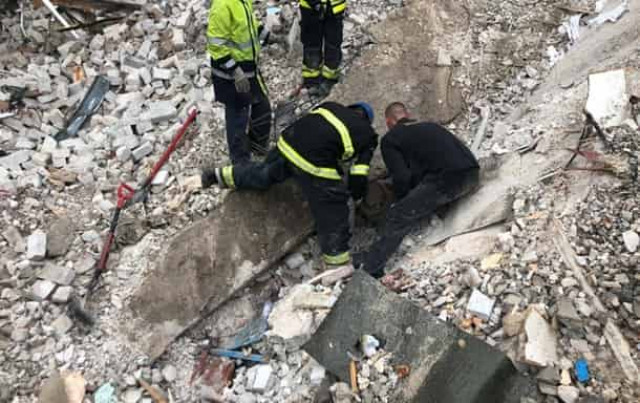 Под завалами в Часовом Яру обнаружено тело ребенка