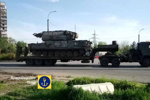 Оккупанты стягивают в Мариуполь системы ПВО
